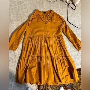 Marigold J Crew dress with layered skirt. Worn once - great condition. Size XXL.